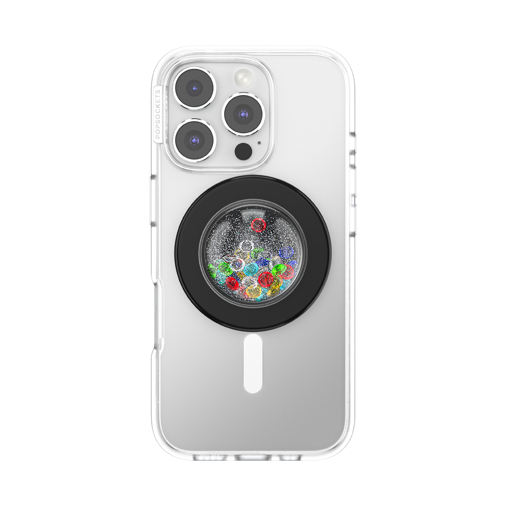 Tidepool Globe Rainbow Jackpot —  MagSafe PopGrip - US 95381