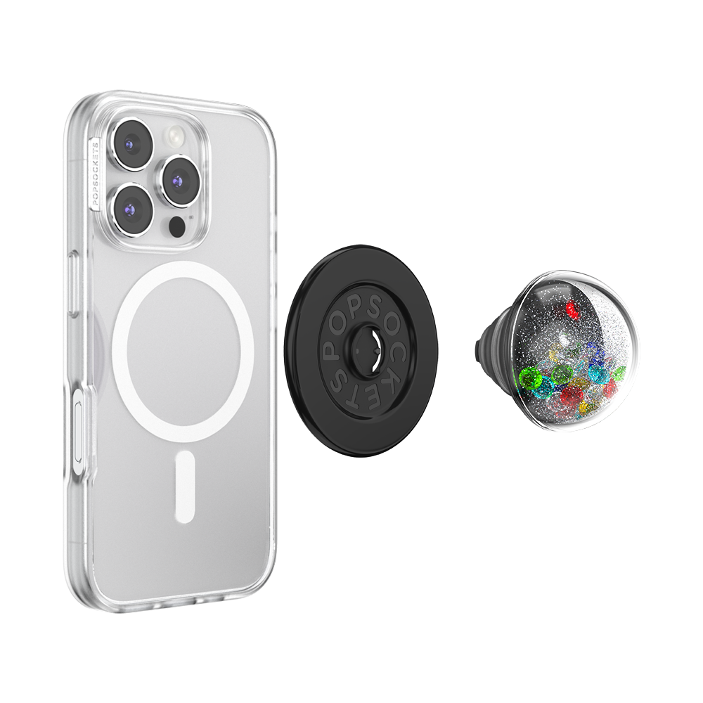 Tidepool Globe Rainbow Jackpot —  MagSafe PopGrip - US 95381