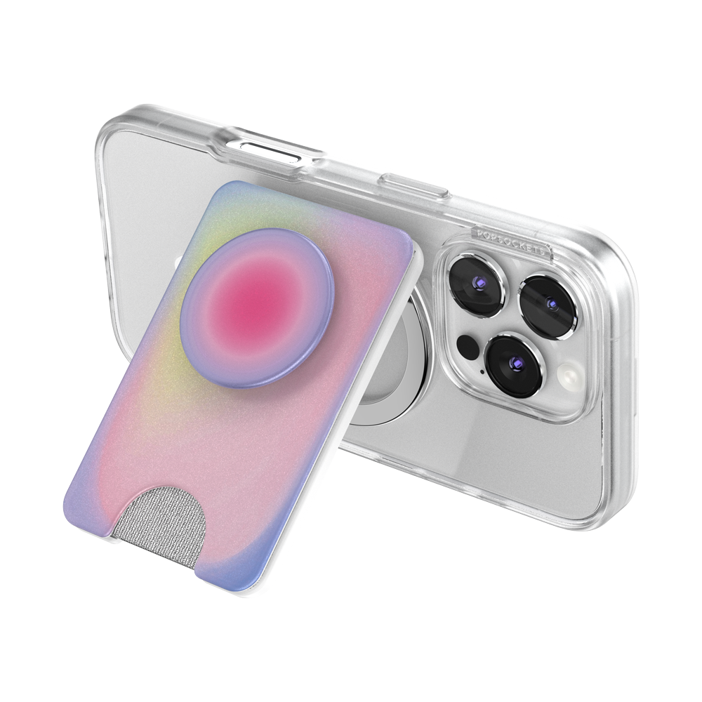 Aura — MagSafe Kick-Out PopWallet+ & Stand - US 84287