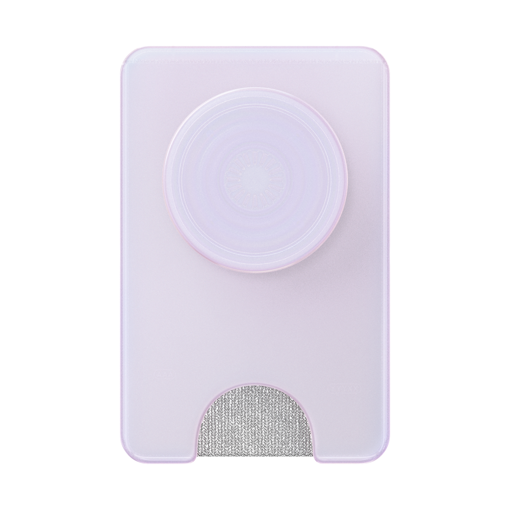 Opalescent White — MagSafe Kick-Out PopWallet+ & Stand - US 08648
