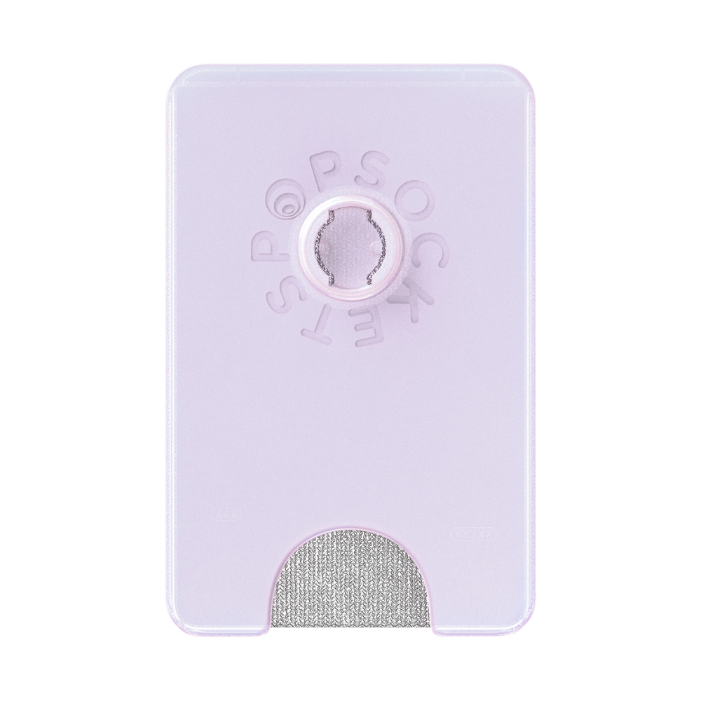 Opalescent White — MagSafe Kick-Out PopWallet+ & Stand - US 08648