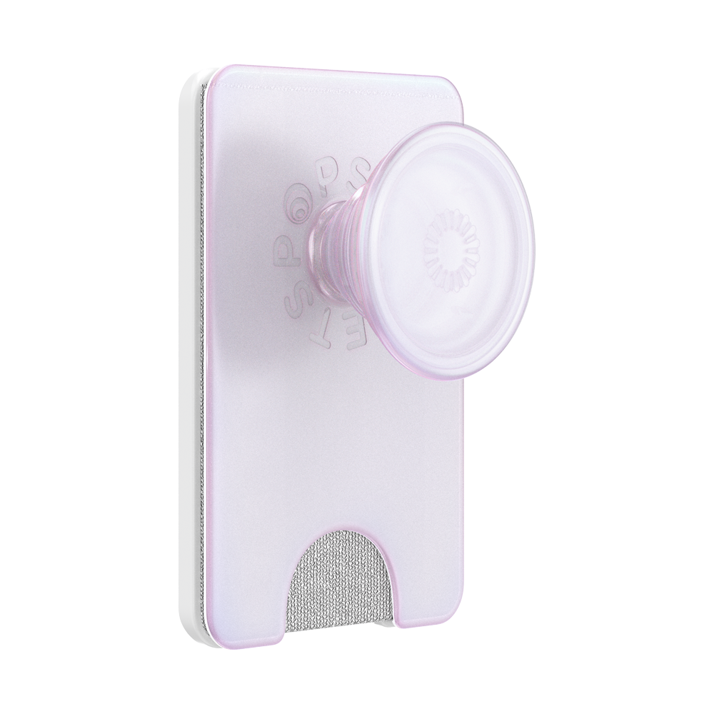 Opalescent White — MagSafe Kick-Out PopWallet+ & Stand - US 51346