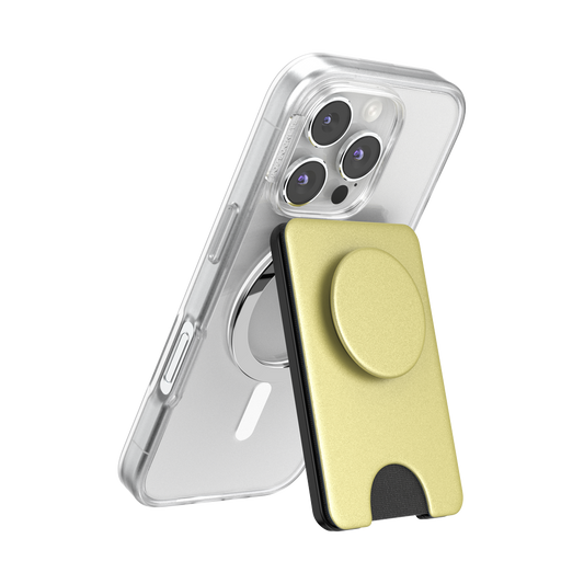 Painted Gold — MagSafe Kick-Out PopWallet+ & Stand - US 31081