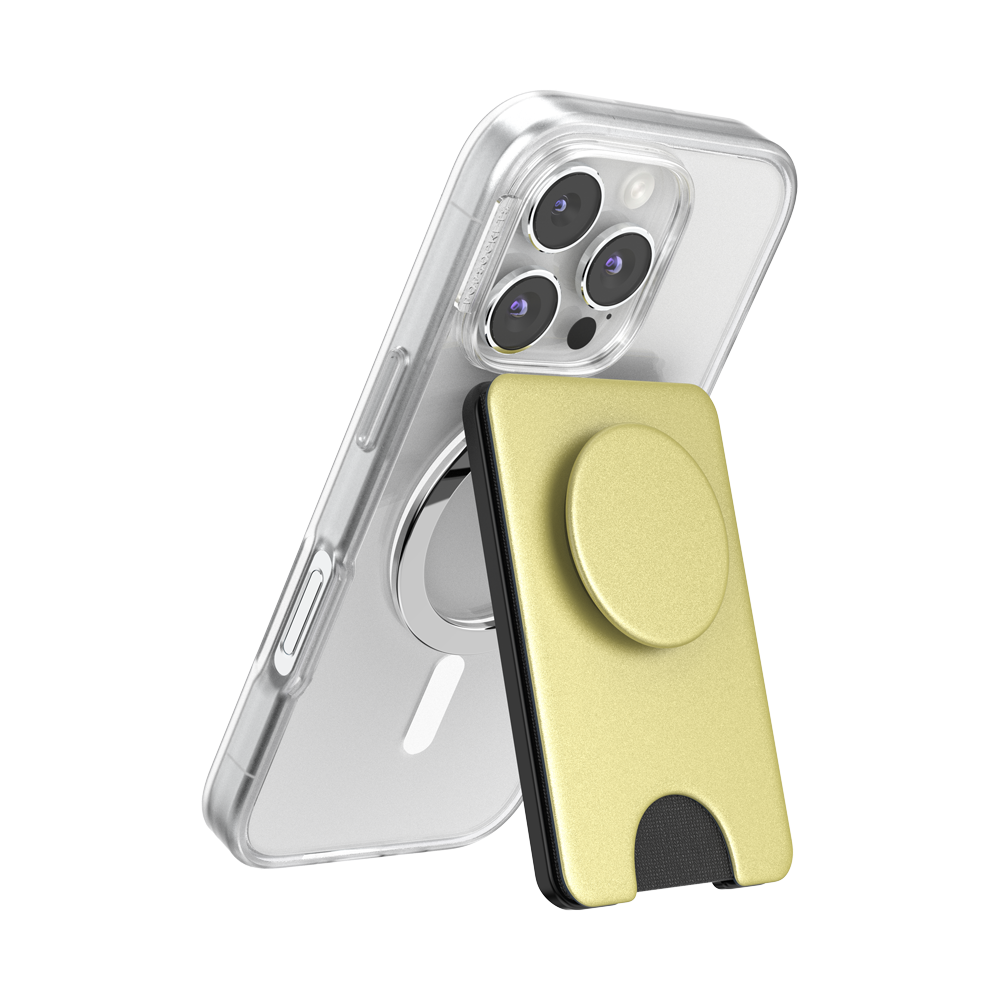 Painted Gold — MagSafe Kick-Out PopWallet+ & Stand - US 62977