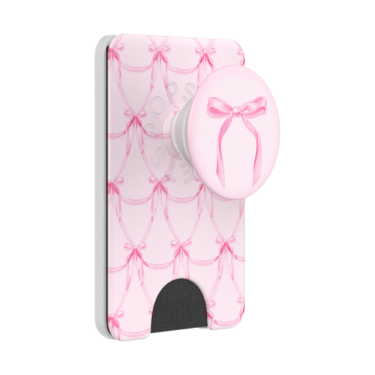 Satin Bow Blush — MagSafe PopWallet+ - US 27992