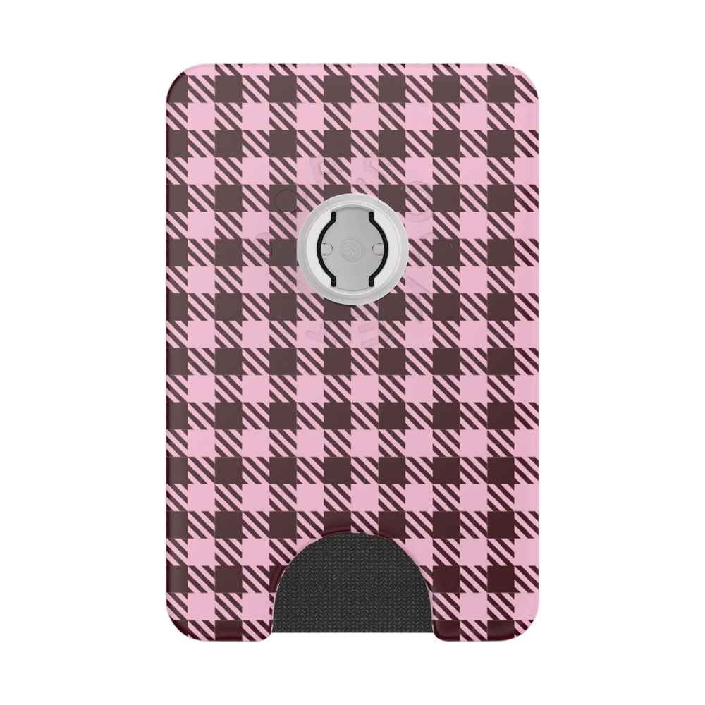 Black Cherry Gingham — MagSafe PopWallet+ - US 21133