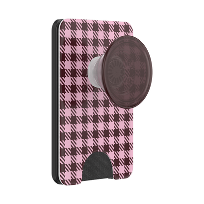 Black Cherry Gingham — MagSafe PopWallet+ - US 75910
