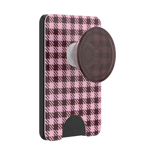 Black Cherry Gingham — MagSafe PopWallet+ - US 75910