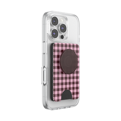 Black Cherry Gingham — MagSafe PopWallet+ - US 75910