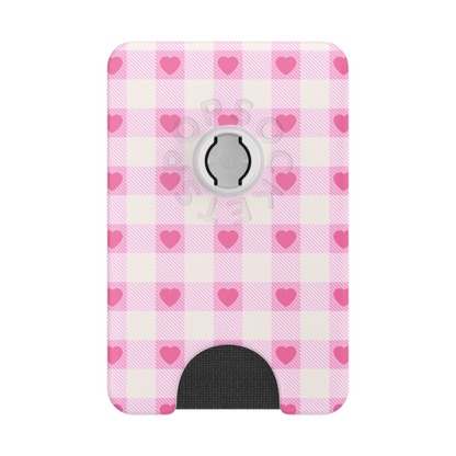 Blush Gingham — MagSafe PopWallet+ - US 09004