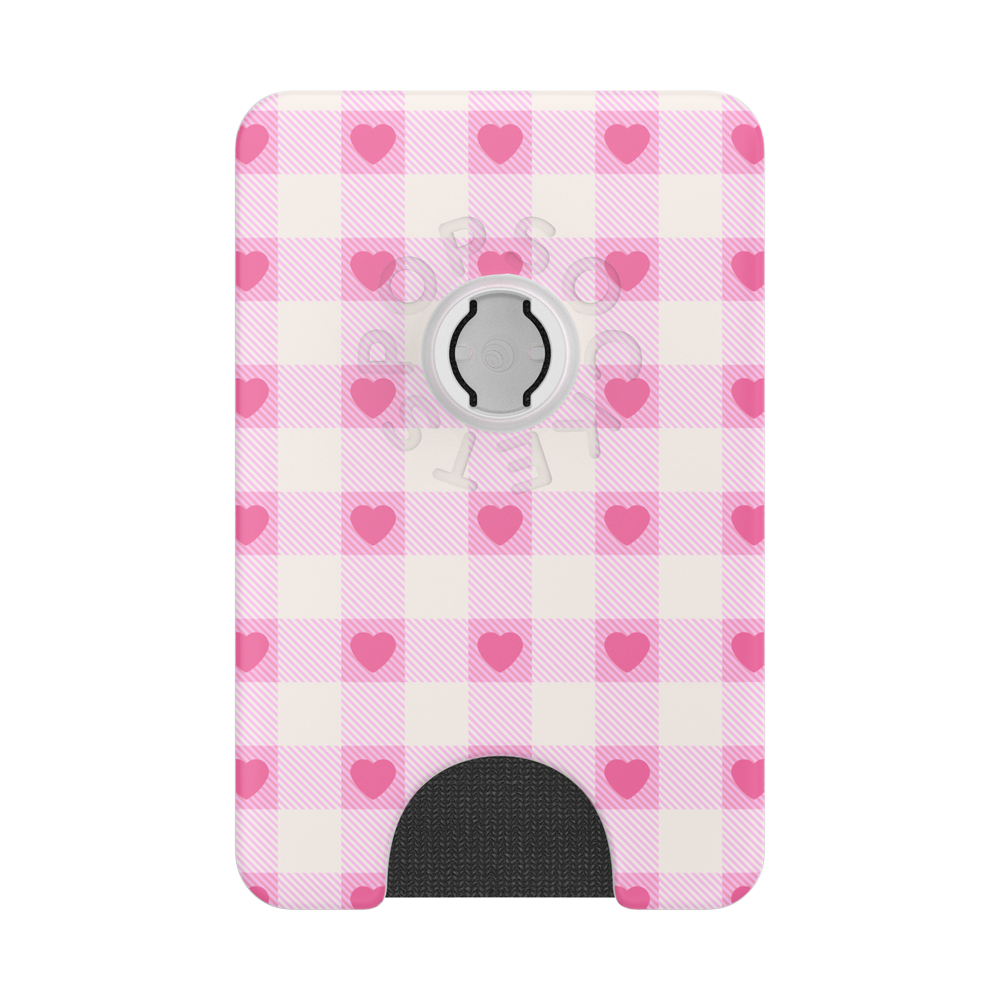 Blush Gingham — MagSafe PopWallet+ - US 06425