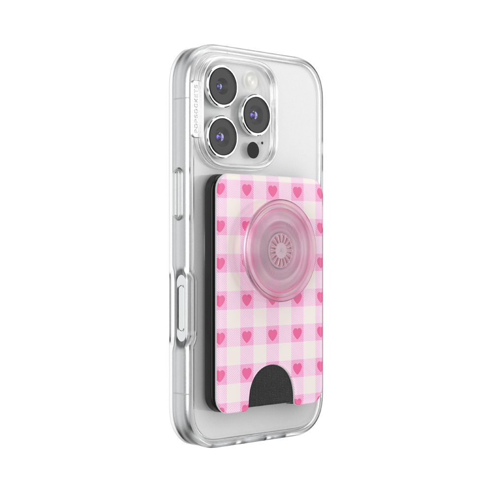 Blush Gingham — MagSafe PopWallet+ - US 06425