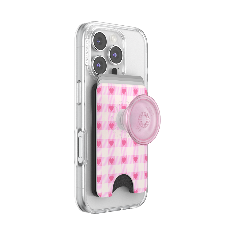 Blush Gingham — MagSafe PopWallet+ - US 06425