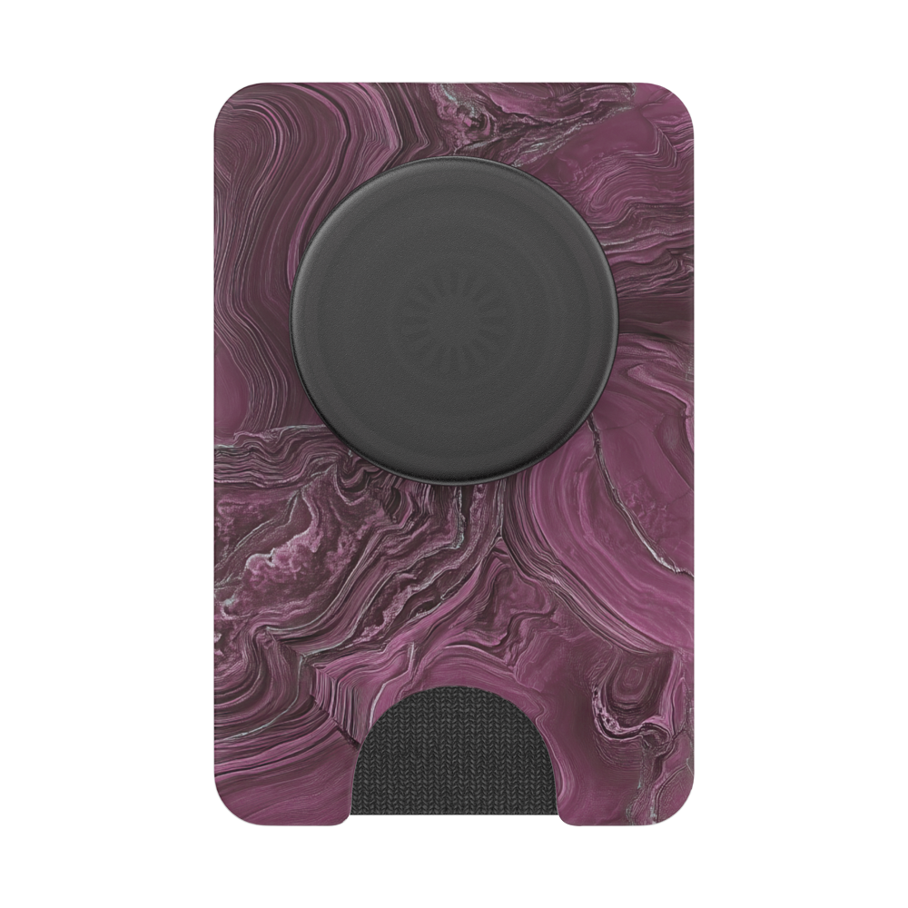 Burgundy Vein — MagSafe PopWallet+ - US 06171