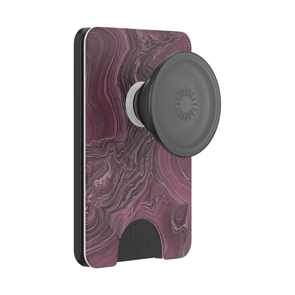 Burgundy Vein — MagSafe PopWallet+ - US 06171
