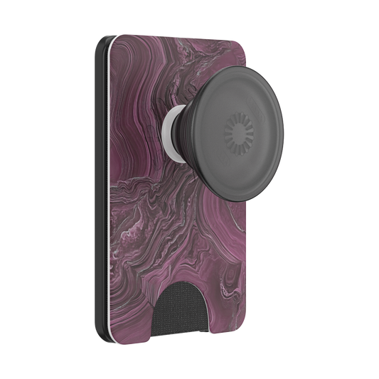Burgundy Vein — MagSafe PopWallet+ - US 06171