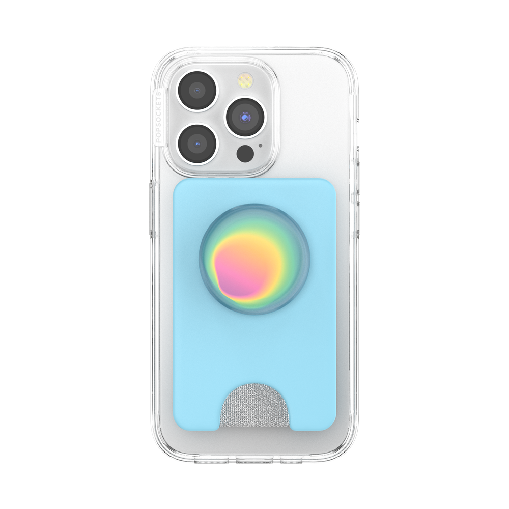 Butterfly Pea Blue Boca Aura — MagSafe PopWallet+ - US 00660