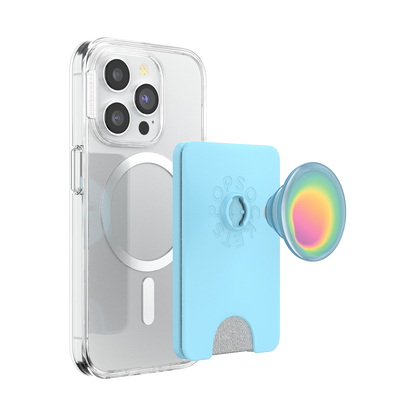 Butterfly Pea Blue Boca Aura — MagSafe PopWallet+ - US 00660