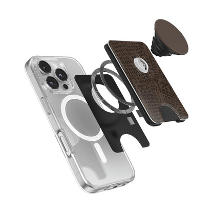 Cocoa Umber Petrified — MagSafe PopWallet+ - US 24940