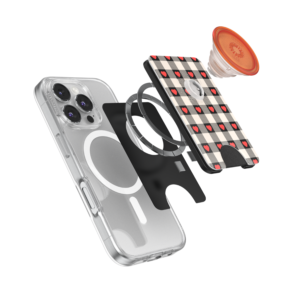 Heartbreaker Gingham — MagSafe PopWallet+ - US 93536