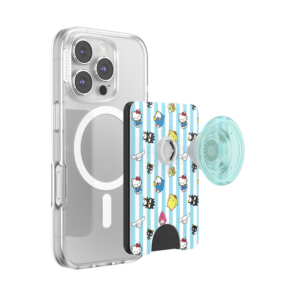 Hello Kitty and Friends Stripe —  MagSafe PopWallet+ - US 79805