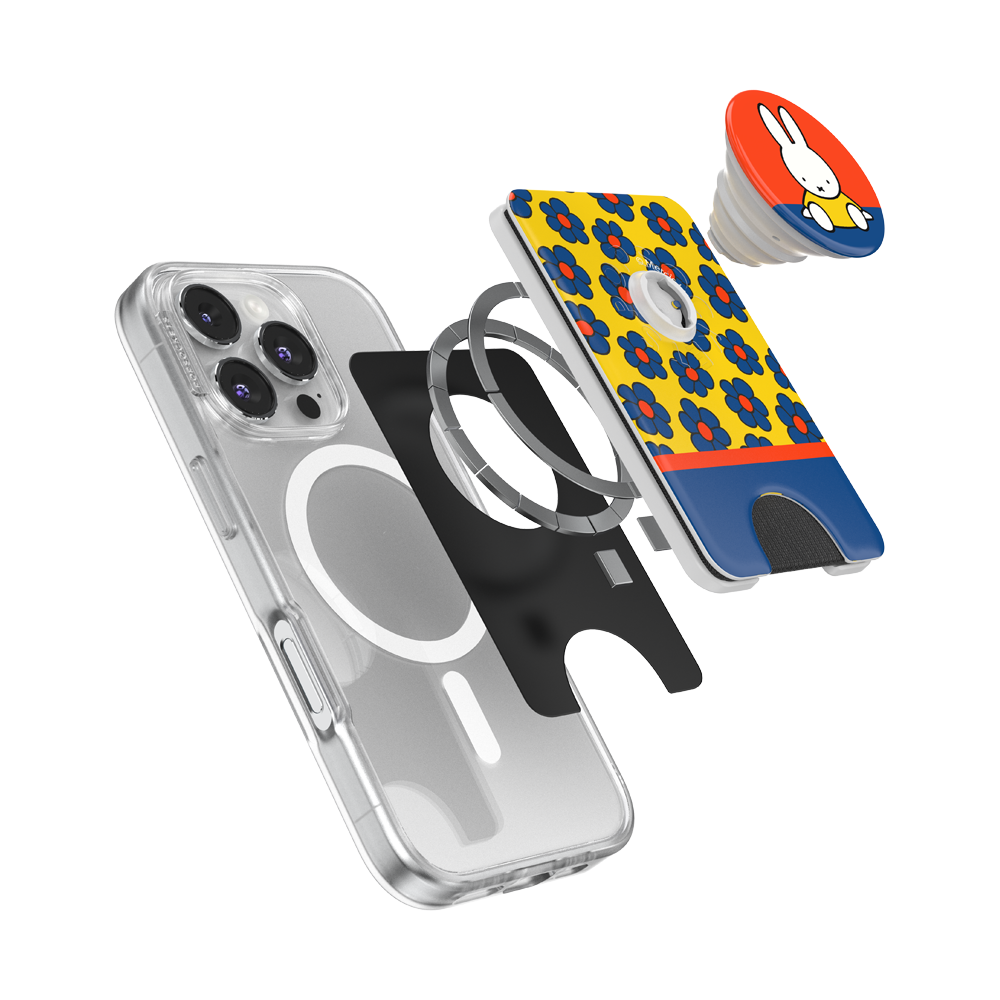 Miffy's Flower Power — MagSafe PopWallet+ - US 94556
