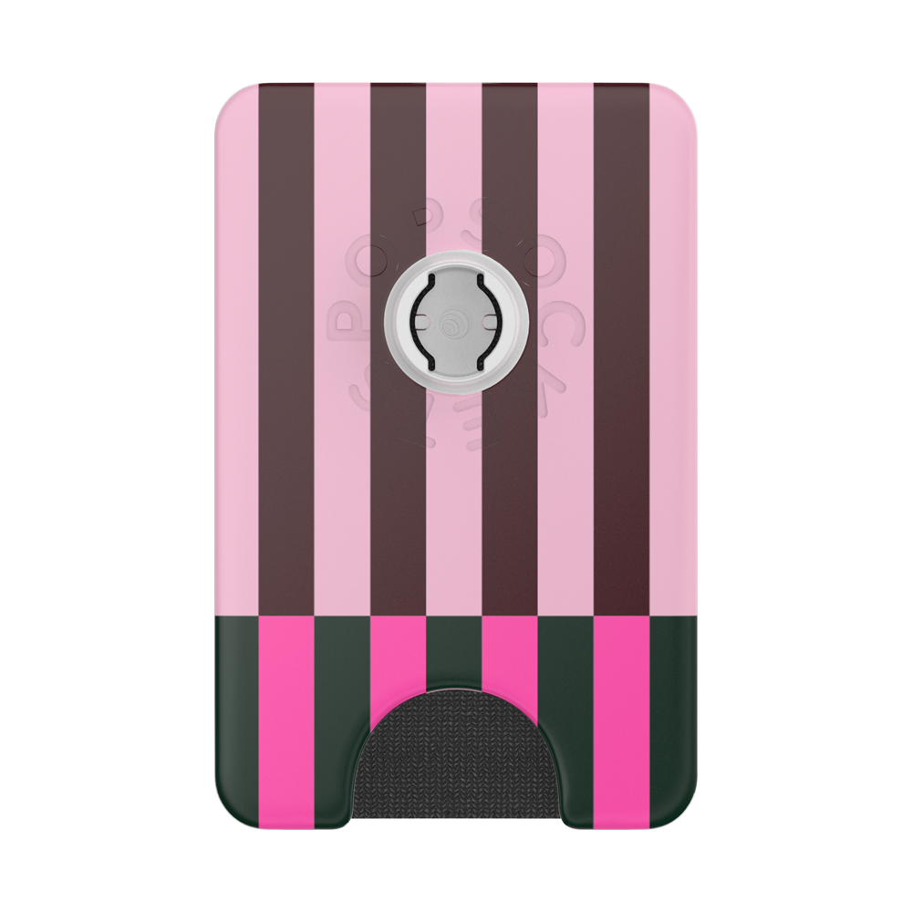 Pop of Pink Stripe — MagSafe PopWallet+ - US 05534