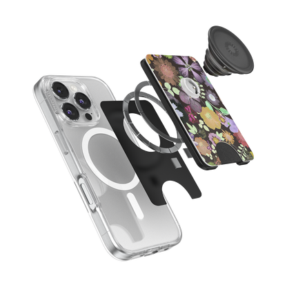 Pressed Flower After Dark — MagSafe PopWallet+ - US 95817