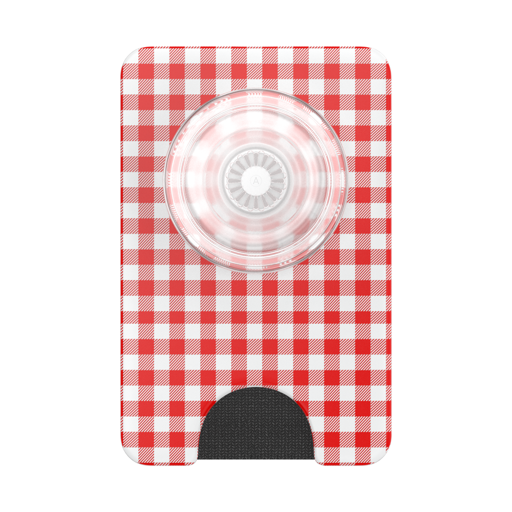 Red Gingham — MagSafe PopWallet+ - US 04765