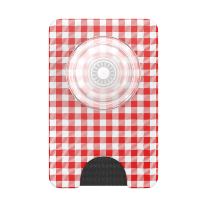 Red Gingham — MagSafe PopWallet+ - US 65005