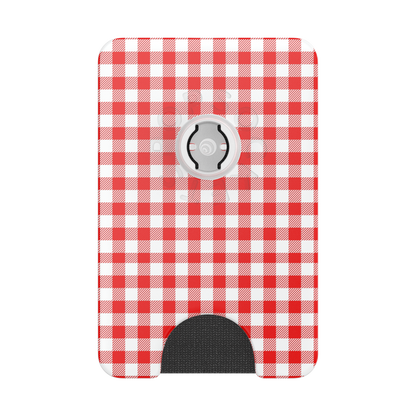 Red Gingham — MagSafe PopWallet+ - US 65005