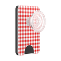 Red Gingham — MagSafe PopWallet+ - US 04765