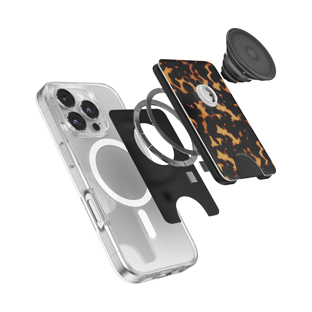 Tortoiseshell — MagSafe PopWallet+ - US 67749