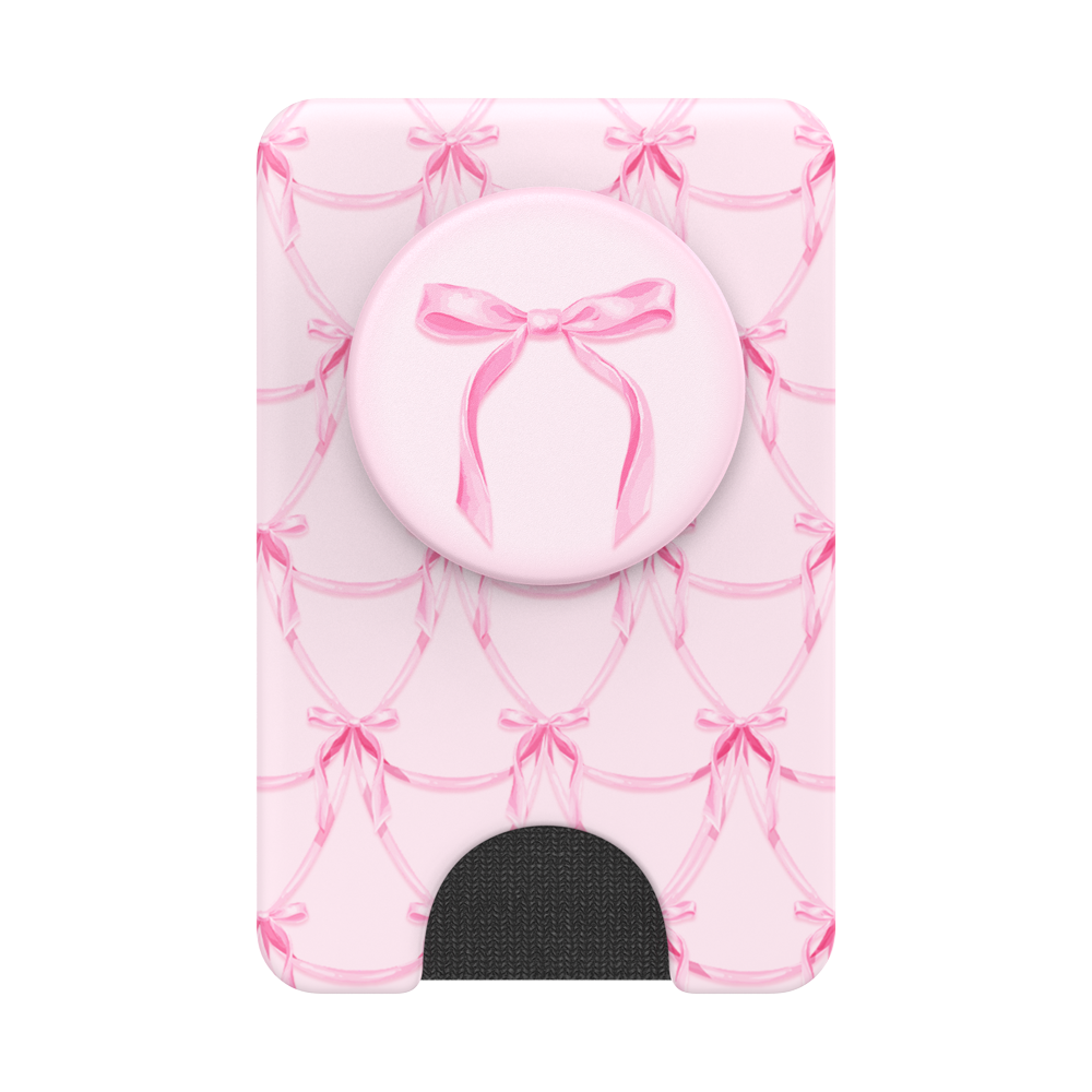 Satin Bow Blush — MagSafe PopWallet+ - US 31512
