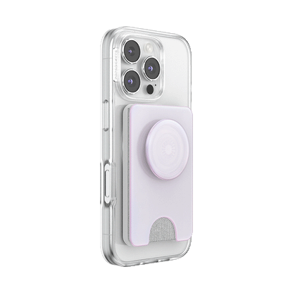 Opalescent White — MagSafe Kick-Out PopWallet+ & Stand - US 01514
