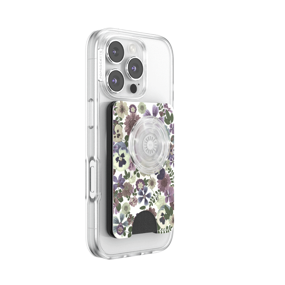 Pressed Flower — MagSafe Kick-Out PopWallet+ & Stand - US 53271