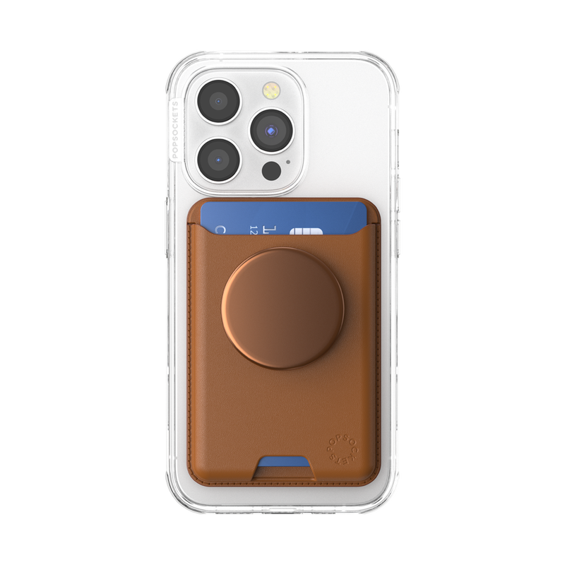 Cognac —  Softgoods MagSafe PopWallet+ - US 27836