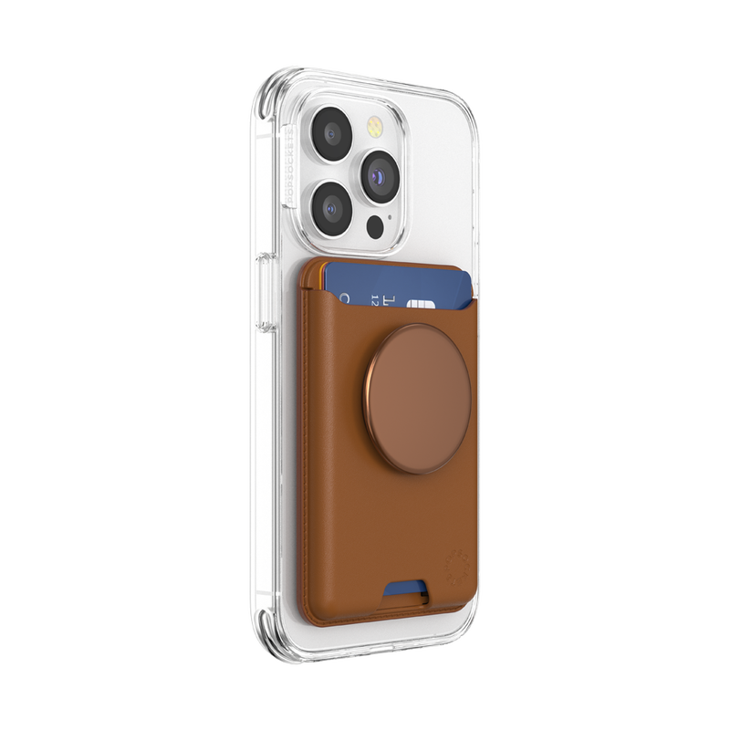 Cognac —  Softgoods MagSafe PopWallet+ - US 27836