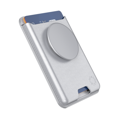 Silver — Softgoods MagSafe PopWallet+ - US 26740