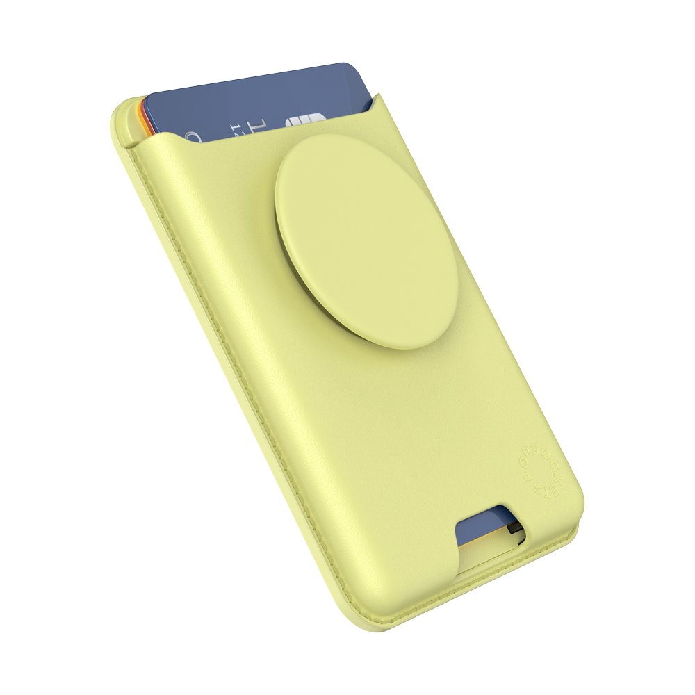 Butter Yellow — Softgoods MagSafe PopWallet+ - US 91722