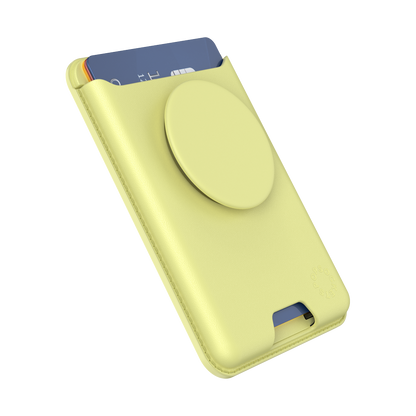 Butter Yellow — Softgoods MagSafe PopWallet+ - US 50051