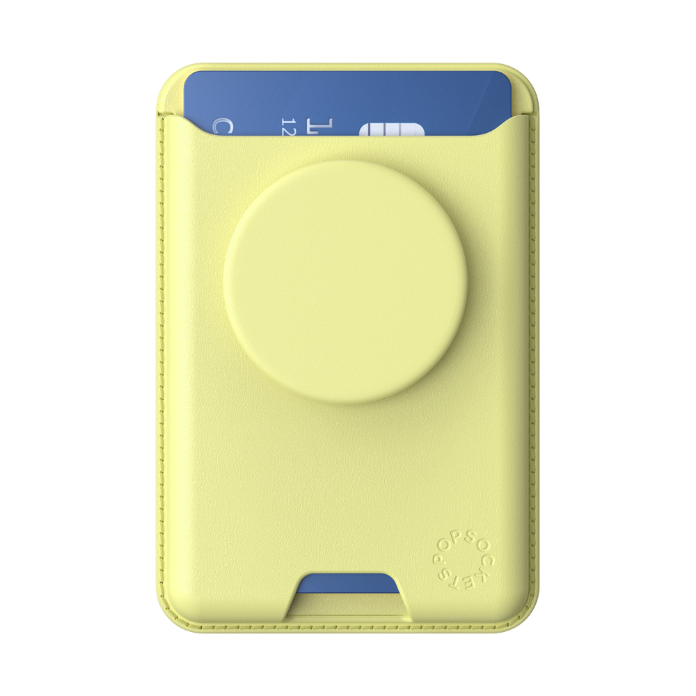 Butter Yellow — Softgoods MagSafe PopWallet+ - US 56719
