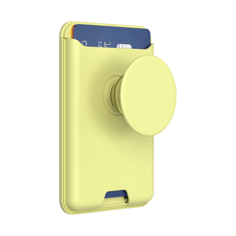 Butter Yellow — Softgoods MagSafe PopWallet+ - US 91722