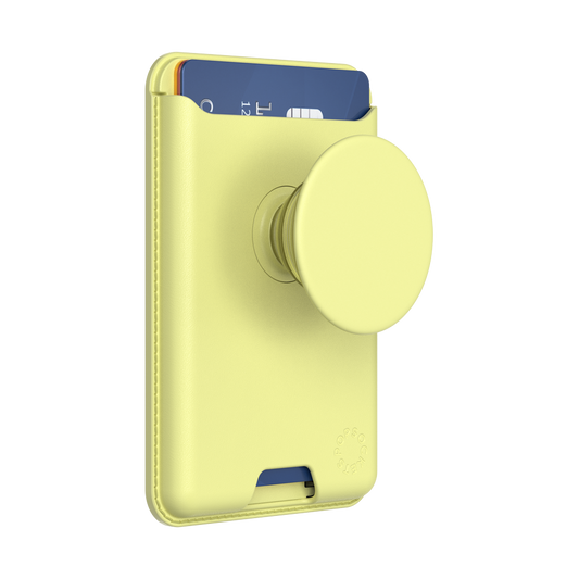 Butter Yellow — Softgoods MagSafe PopWallet+ - US 91722