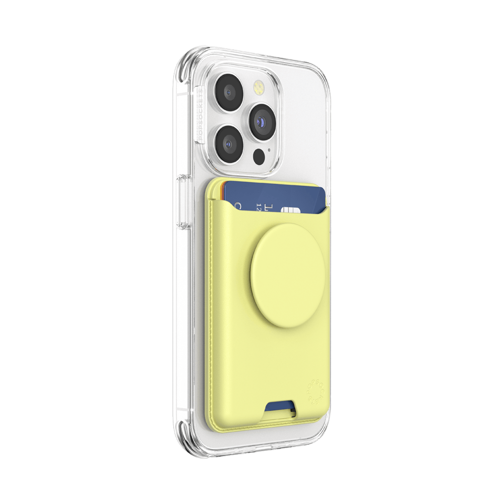 Butter Yellow — Softgoods MagSafe PopWallet+ - US 91722