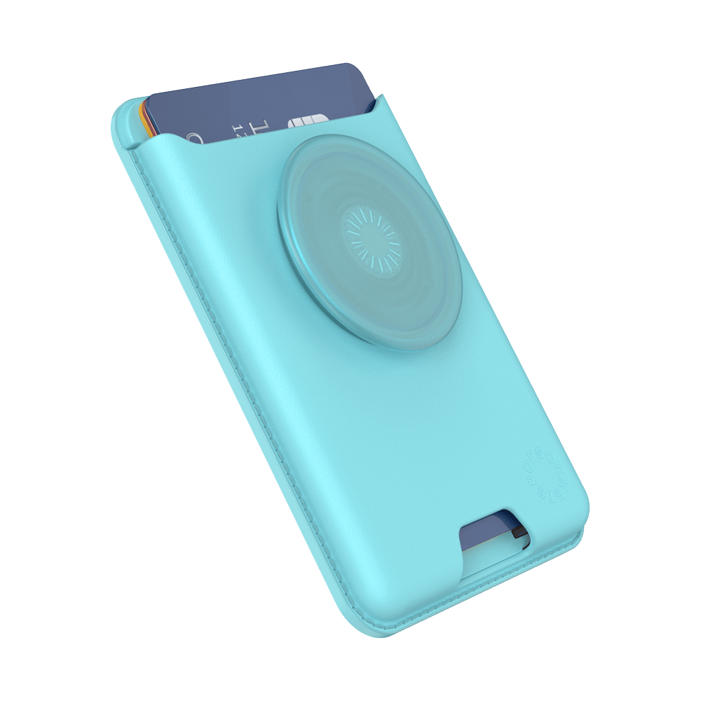 Butterfly Pea Blue — Softgoods MagSafe PopWallet+ - US 40092