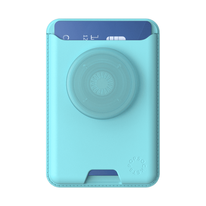 Butterfly Pea Blue — Softgoods MagSafe PopWallet+ - US 09704
