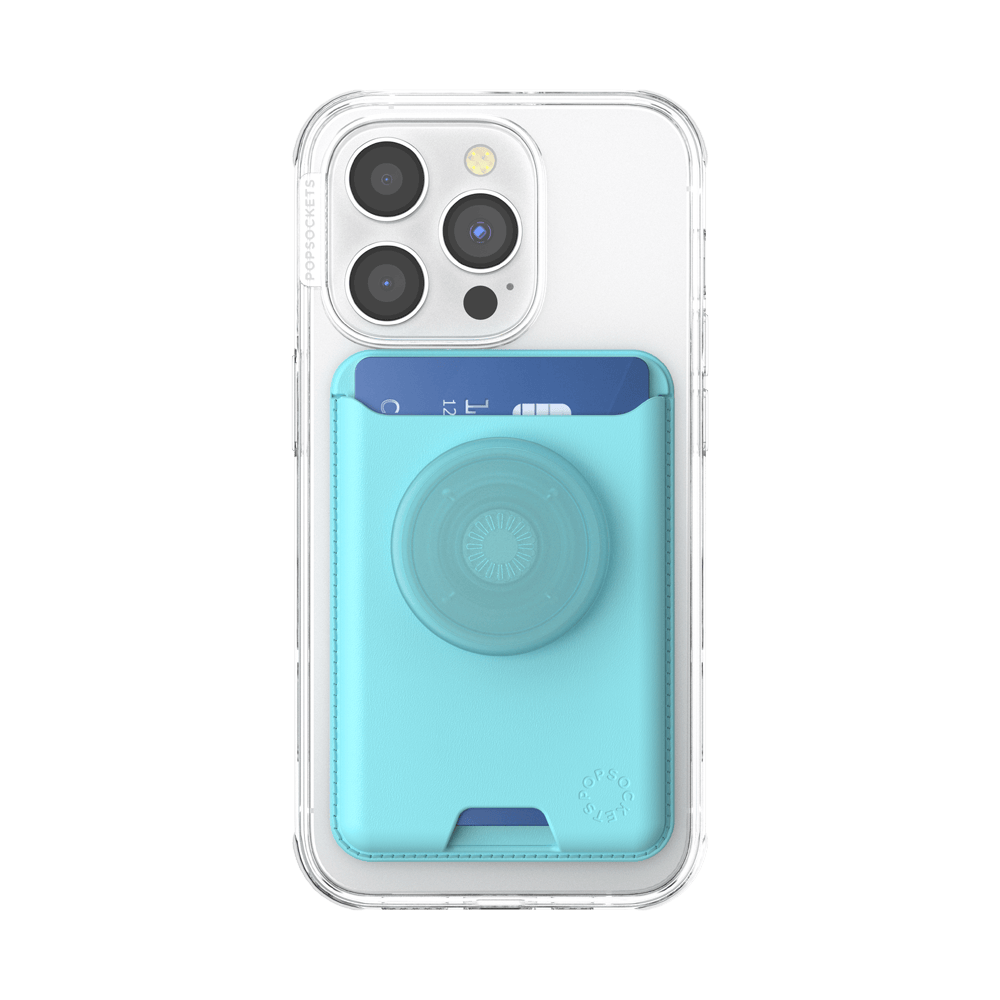 Butterfly Pea Blue — Softgoods MagSafe PopWallet+ - US 40092