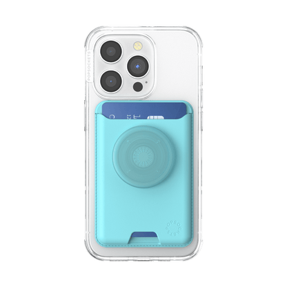 Butterfly Pea Blue — Softgoods MagSafe PopWallet+ - US 09704