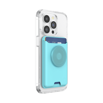Butterfly Pea Blue — Softgoods MagSafe PopWallet+ - US 59326